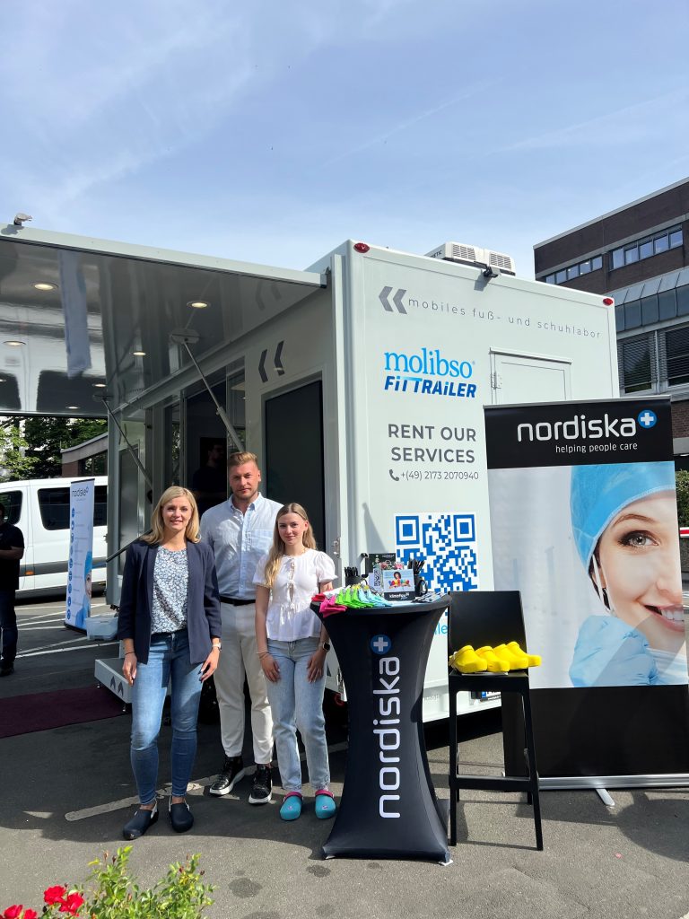 Inhouse fußvermessung Team