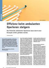 Effizient beim ambulanten Operieren