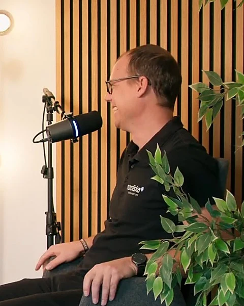 Peter Lachenit im ClogTalk-Studio