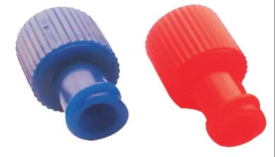 Kombistopfen, Rot, Luer Lock männl/weibl.