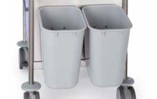 Abfalleimer 13 Liter doppelt 