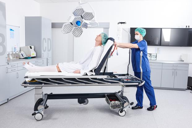 Pulse X-Ray Stretcher, 4-Sektionen
