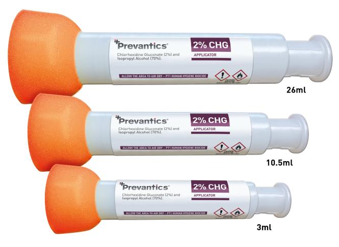 Prevantics Desinfektions-Applicator, 26ml, farbig  26ml - Bild 1