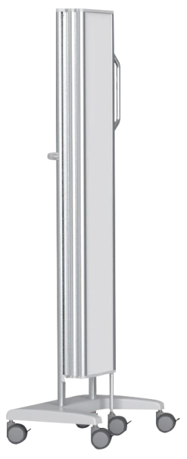 Mobiles Faltwand-System  weiß | 1650 x 1800 mm - Bild 1