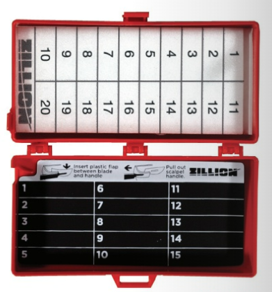 Nadelzählbox mit Schaumblock und Magnet für 20 Nadeln  20 Nadeln - Bild 1