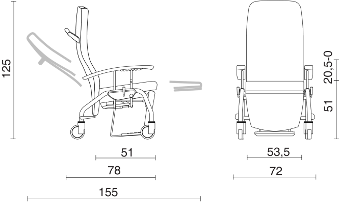 Mauro Ruhesessel Ergo-line  grün - Bild 1