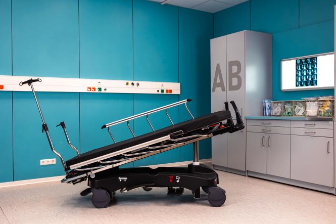 Cloud Stretcher 4 Sektionen mit Herzbettlagen-Funktion - Bild 1