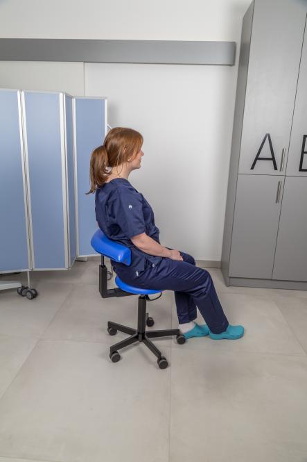 Drehhocker FlexoForm blau - Bild 5