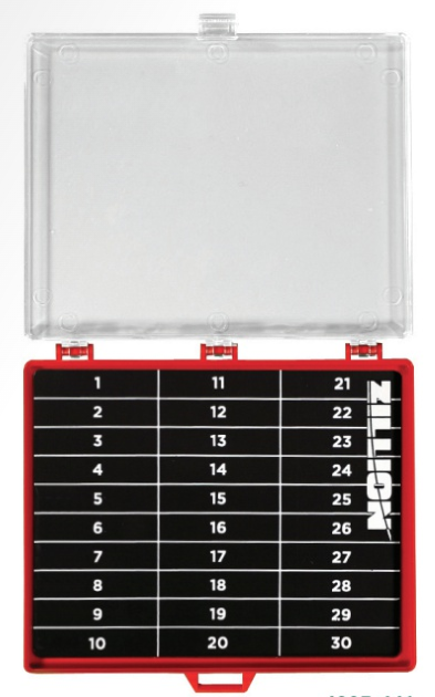Nadelzählbox mitMagnet und klaremDeckel für 30 Nadeln 30 Nadeln - Bild 1
